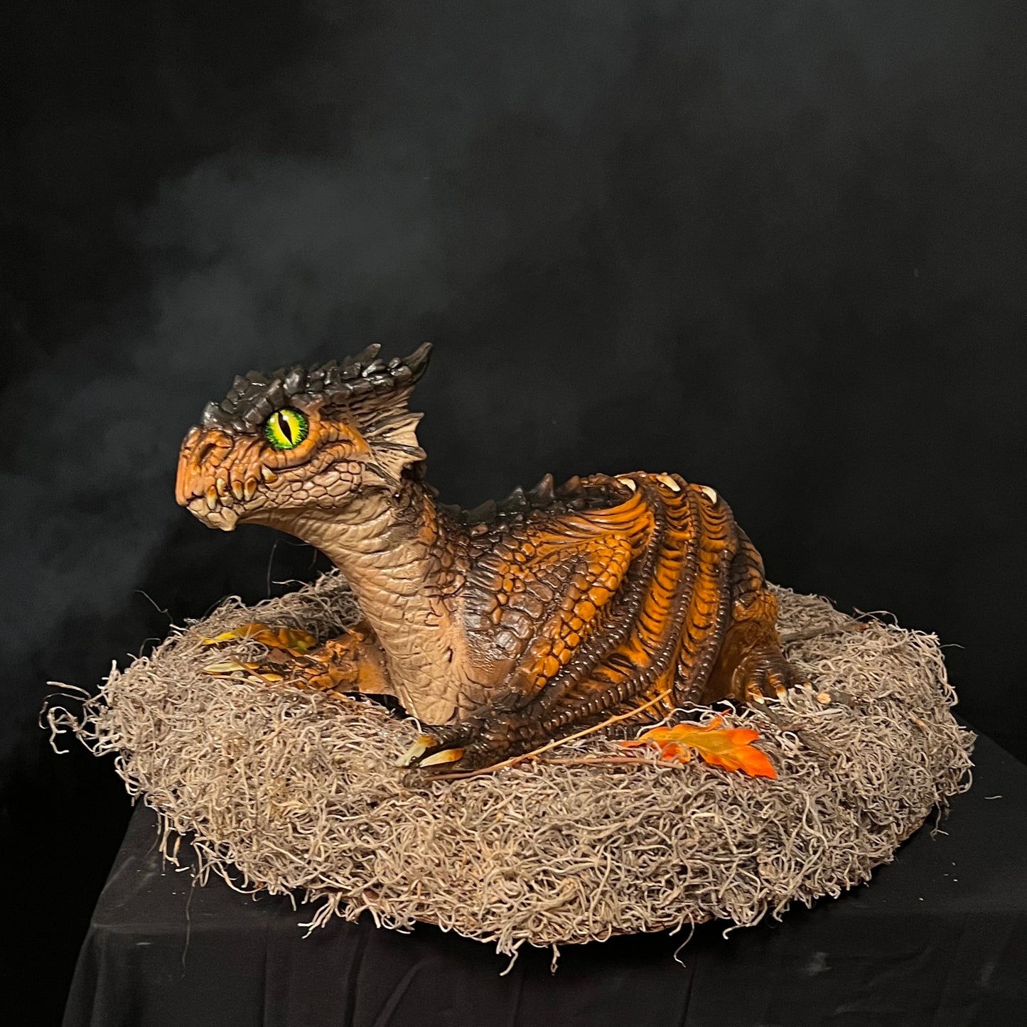 Customizable Juvenile Orange Dragon